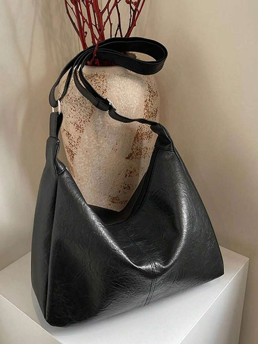 Women's Retro Vintage Crossbody Bag Korean Fashion Large Capacity Tote Shoulder Handbag Casual Daily Teacher Mom Bridesmaid Gift