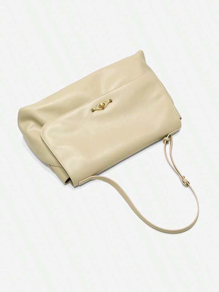 Women's Quiet Luxury Large Capacity Tote Handbag Fashion Shoulder Bag Elegant Minimalist Style For Business Work Commute Dating Daily