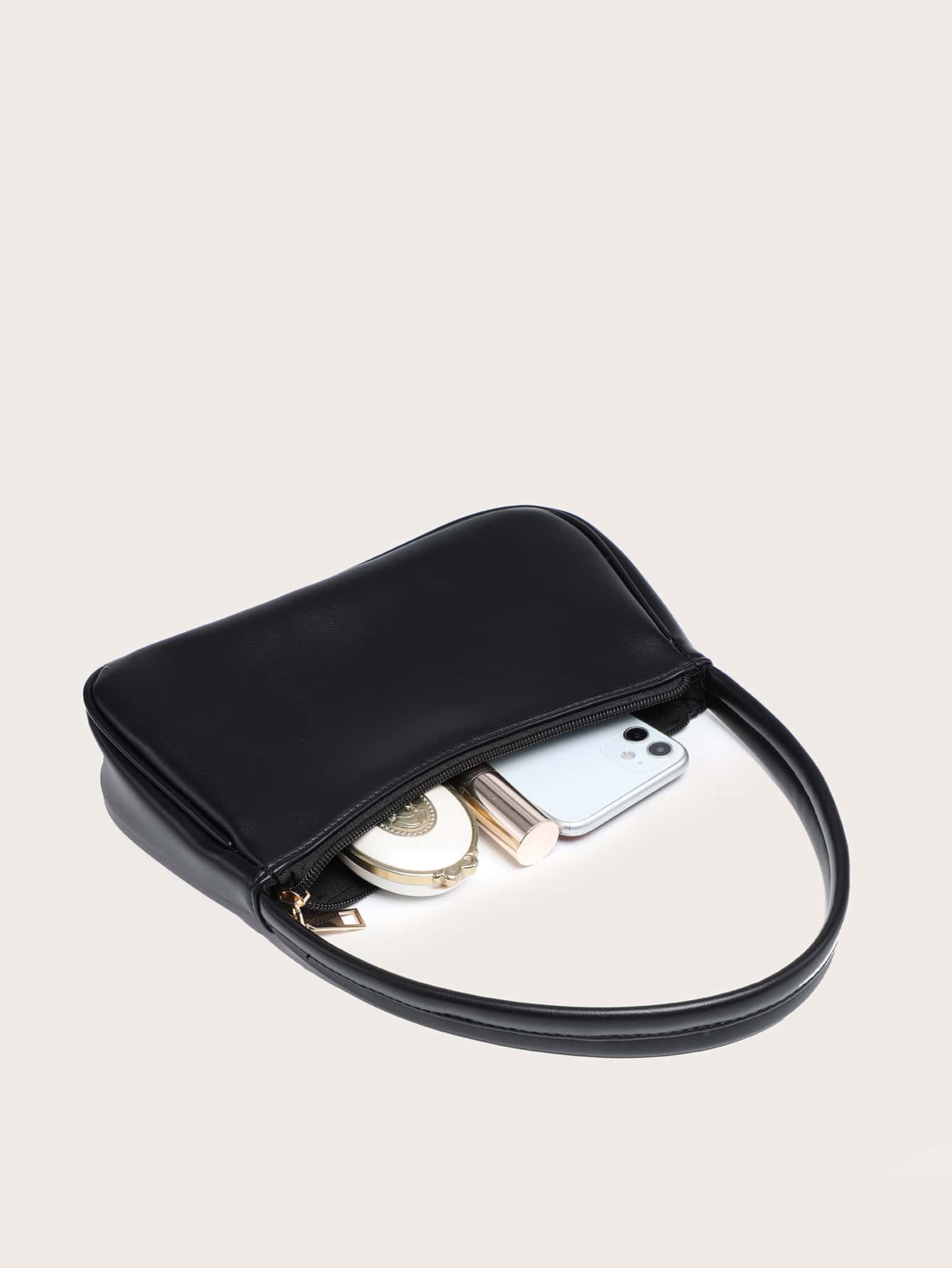 Women's Minimalist Shoulder Bag Elegant Simple Fashion Handbag Casual Tote Daily Wear Office Travel Shopping Crossbody Bag Lightweight