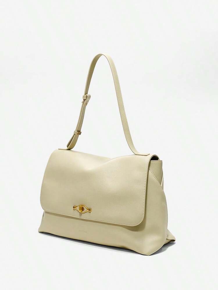 Women's Quiet Luxury Large Capacity Tote Handbag Fashion Shoulder Bag Elegant Minimalist Style For Business Work Commute Dating Daily