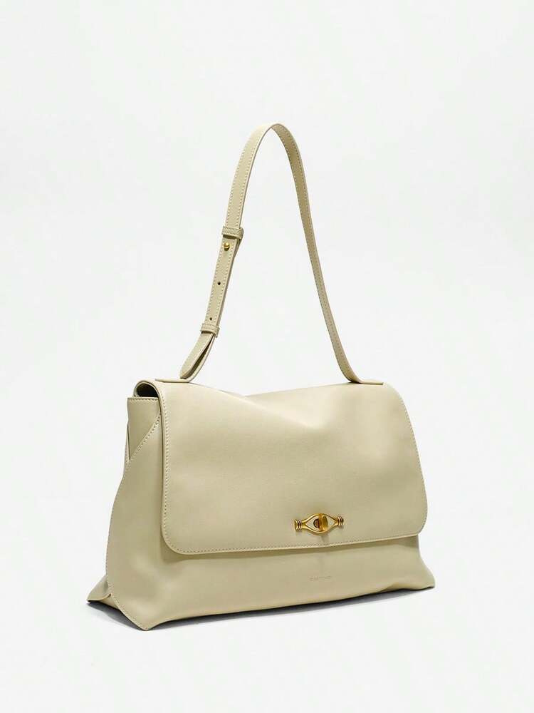 Women's Quiet Luxury Large Capacity Tote Handbag Fashion Shoulder Bag Elegant Minimalist Style For Business Work Commute Dating Daily