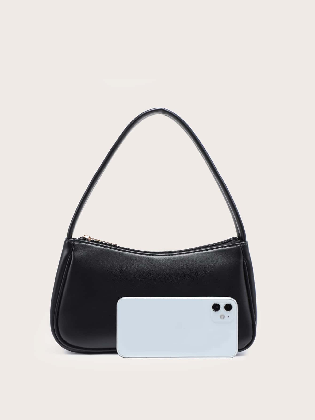 Women's Minimalist Shoulder Bag Elegant Simple Fashion Handbag Casual Tote Daily Wear Office Travel Shopping Crossbody Bag Lightweight